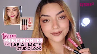 3 Tips para principiantes con Labial Mate Studio Look