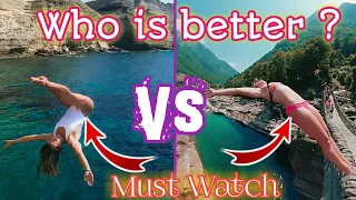 2 Best Diving Girl vs Girl (French)#viral #viralshorts #shorts #diving #beautiful #beautifulgirl