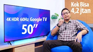 4,2jtan.. 4K 50", HDR, 60Hz, Google TV👍🏻 IFFALCON TV U62 Review