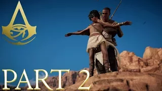 Assassin's Creed Origins - Let's Play Part 2: Jump