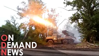 Ukraine War: NEW Footage Shows FIERCE Frontline Fighting