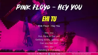 Pink Floyd - Hey You - Traduzione italiano + testo inglese