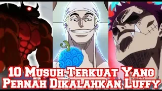 Inilah 10 Musuh Terkuat Yang Pernah Dikalahkan Oleh Luffy Sampai Saat Ini (Teori One Piece)