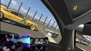 ДВЕ ГОНКИ ПОДРЯД! Без аварий никуда:) Iracing bmw m8 GTE на треке Circuit Zandvoord.