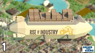 RISE OF INDUSTRY Gameplay #1 - New City - Getting Started