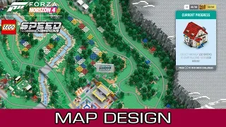 Map Design of Forza Horizon 4 LEGO Speed Champions Expansion