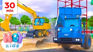 Vehicle Song and More!  | Vehicles for Kids | Hey Kids Nursery Rhymes | Songs for Kids