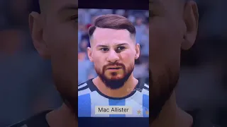 All Argentinian players faces in EA FC 24 | Messi | EA Sports FC 24