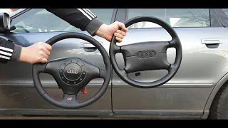 Audi A4 B5 Steering Wheel remove / S-line TUNING