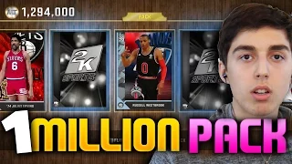 THE 1 MILLION MT PACK! NBA 2K16 PACK AND PLAY