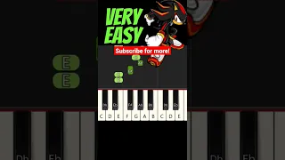 VERY EASY How to play Live & Learn on piano in 15 seconds! Easy Sonic piano tutorial!