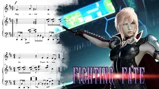 Final Fantasy XIII: Fighting Fate - cover