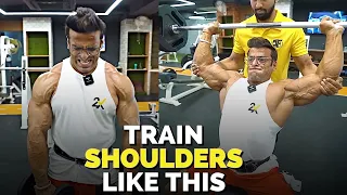 The Only Shoulder Workout You Need To Watch | Yatinder Singh