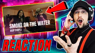 Dimas Senopati feat Nayl Author - Smoke On The Water | Cover | REACTION!!!