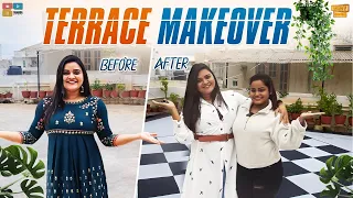 Terrace Makeover || Before and After || Ft. Pavithra || Rowdy Rohni || Tamada Media