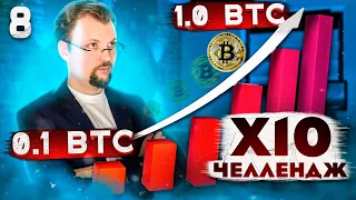 Торгую альткоины и биткоин на Binance! 0.1 BTC в 1 BTC. Какие токены я покупаю на этой неделе. #8