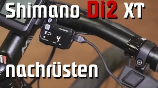 Teil 1: Einbau elektron. Shimano Di2 XT Schaltung  11-fach  Pedelec