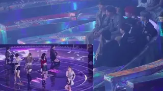 [Fan Cam] BTS reaction to BlackPink stage performance on DDU-DU DDU-DU Song at MMA 2018