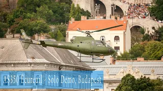 Eurocopter AS350 Écureuil - Solo Demo, Budapest