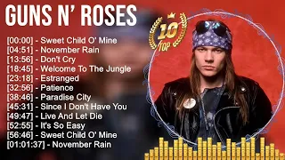 Guns N’ Roses Greatest Hits ~ Best Songs Of 80s 90s Old Music Hits Collection