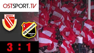 Energie versöhnt sich und seine Fans: Energie Cottbus - Halberstadt 3:1 | Regionalliga Nordost