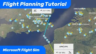 Best Flight Planner for MSFS 2020 - World Map Tutorial