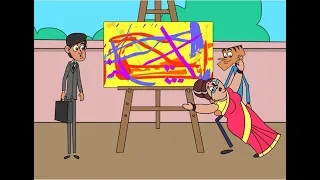 Suppandi The Picasso | Suppandi In an Art Class | Cartoon Stories - Funny Cartoons