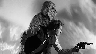 Chewbacca speaks English on the set of Star Wars - The Empire Strikes Back