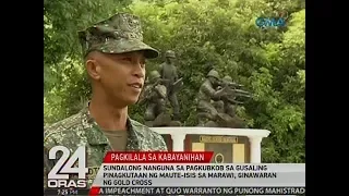 Sundalong nanguna sa pagkubkob sa gusaling pinagkutaan ng Maute-ISIS, ginawaran ng Gold Cross