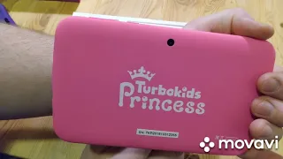 Распаковка, обзор планшета Турбокидс,  Turbokids Princess