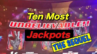 🎰 TEN MOST UNBELIEVABLE CASINO JACKPOTS: The Sequel!