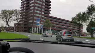 Rotonde Zaandam vanaf 't kalf richting Alkmaar