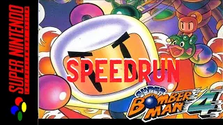 Super Bomberman 4 (Speedrun) - Any% 1P - 31:22