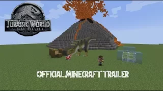 Jurassic World: Fallen Kingdom - Official Minecraft Trailer Español [HD]