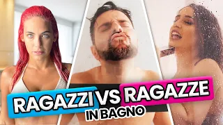 RAGAZZI VS RAGAZZE IN BAGNO 🚽 - Video Divertenti - iPantellas