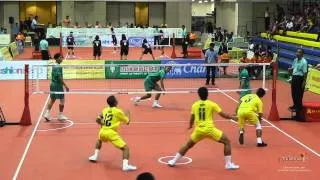 Sepak Takraw Prince Cup 2014 - Navy vs. Army