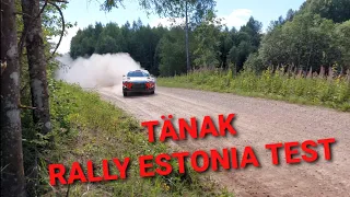 O.Tänak M.Järveoja PET for Rally Estonia 2020