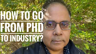 How to go from PhD to an Industry job? (doctorate degree | doctorate)