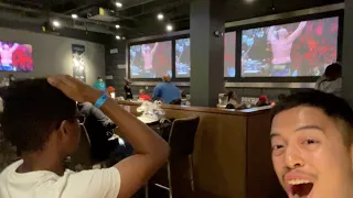 Wilder vs Fury 3 - LIVE REACTION AT A BAR!