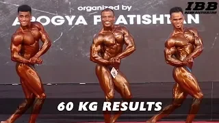 Mumbai Shree 2019 - 60 Kg Category - Comparision and Results