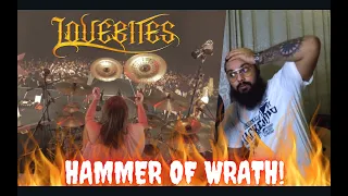 METAL DRUMMER REACTS TO Lovebites - The Awakening /The Hammer Of Wrath |