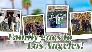 FAMILY GOES TO LOS ANGELES | Marjorie Barretto