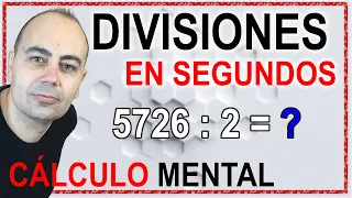 💥ESTRATEGIAS SECRETAS Para Hacer DIVISIONES En SEGUNDOS A Través Del CÁLCULO MENTAL💥MATH TRICKS