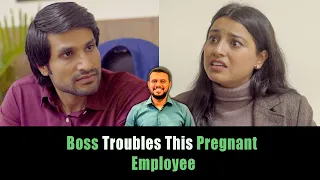 Boss Troubles This Pregnant Employee | Nijo Jonson