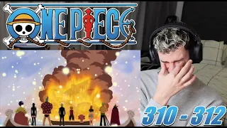 Farewell Going Merry! The Straw Hat Crew's Strongest Bonds! | One Piece - 310 - 312 | Reaction