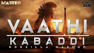 Vaathi Kabaddi - GODZILLA Version | Mashup Edit | Master ( 2021 ) | Godzilla vs Kong (2021)