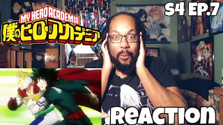 MISSION START! MY HERO ACADEMIA SEASON 4 EPISODE 7 REACTION