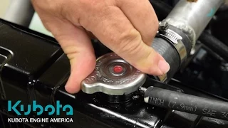 Coolant Level: The right way to check it | Kubota Engine America