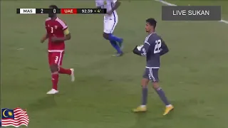 Most Disrespectful Moment In Football | Malaysia VS UAE