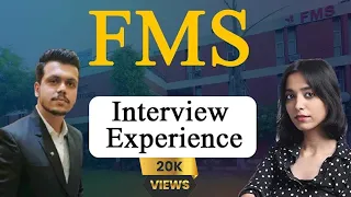 FMS Delhi Interview Experience ft Sagar, CAT 99.95%ile